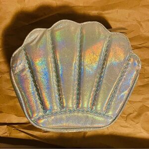 RARE NWT Disney Little Mermaid Ariel Iridescent Soft Lunchbox/Tote